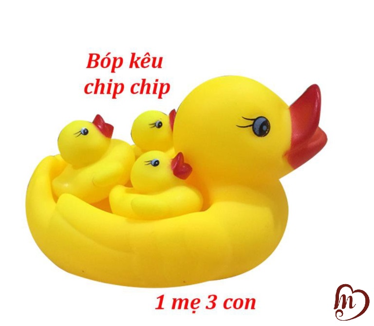 Vịt thả bồn, chậu tắm cho bé