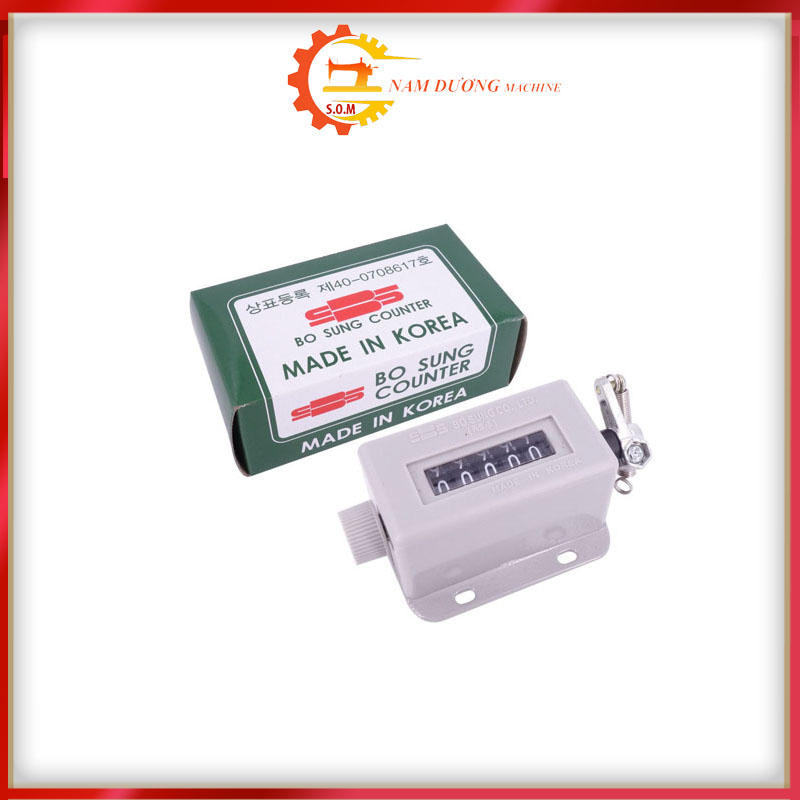 Bộ đếm sản lượng bosung hàn quốc - thiết bị may nam dương