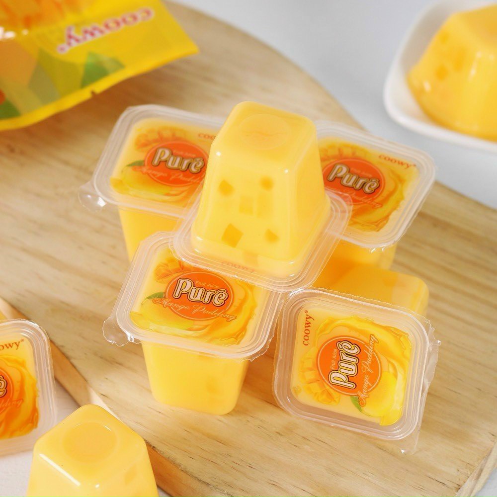 [ Gói 405G ] Thạch Pudding Xoài COOWY Pure [MANGO PUDDING] [ SIÊU NGON ] [HOT HOT]