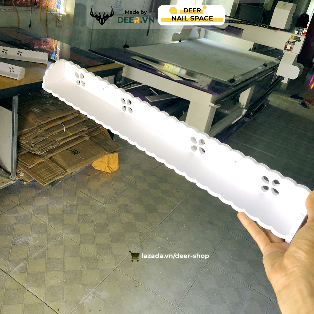 DEER - Thanh Kệ Rời Để Sơn Móng Treo Tường Dài 60cm