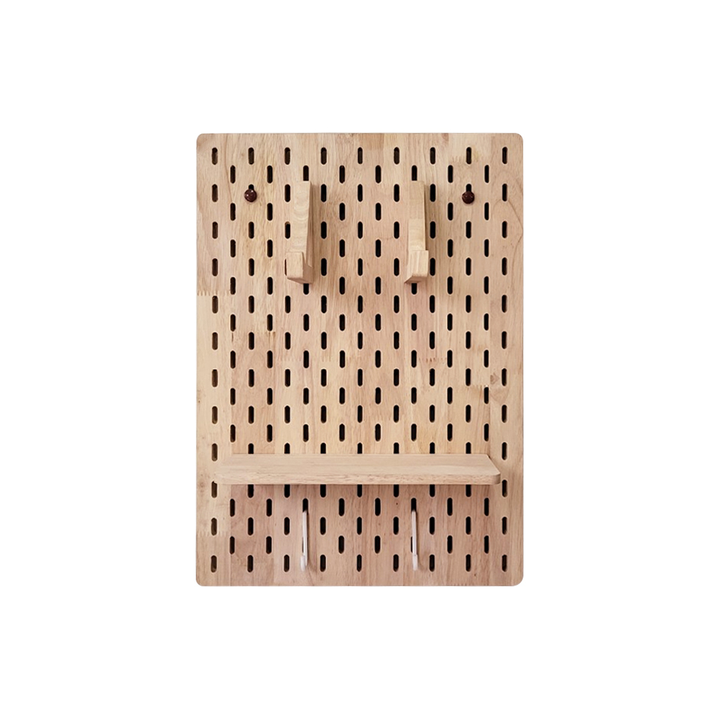 Phụ kiện bằng gỗ dành cho bảng cài Pegboard