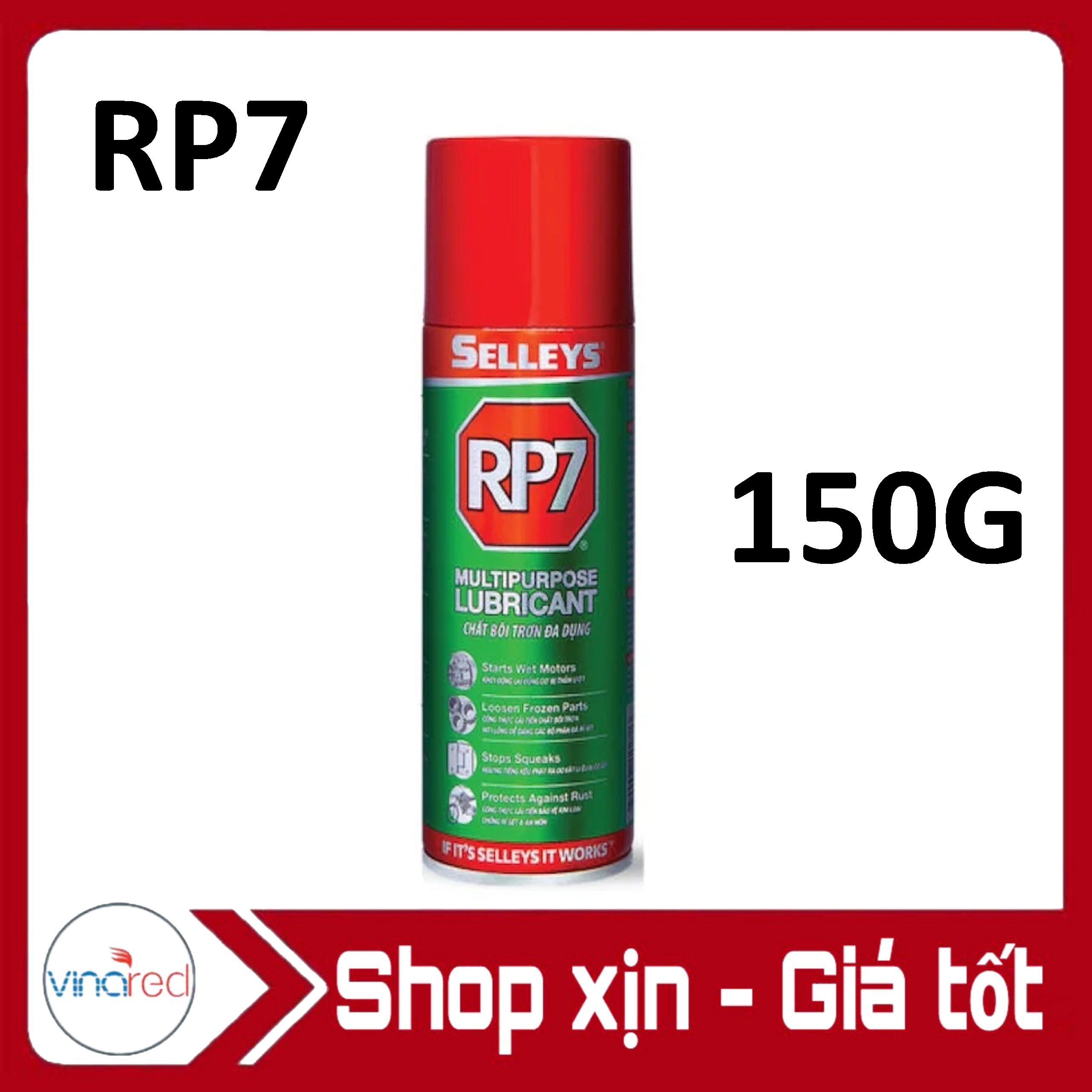 Chai xịt chống rỉ sét RP7 dung tích 211ml (150g)