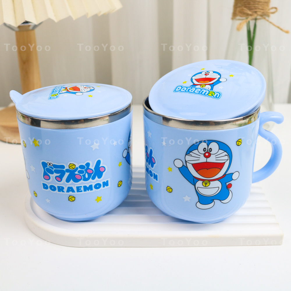 Cốc giữ nhiệt Doraemon 270ml dễ thương cute TooYoo BK00456