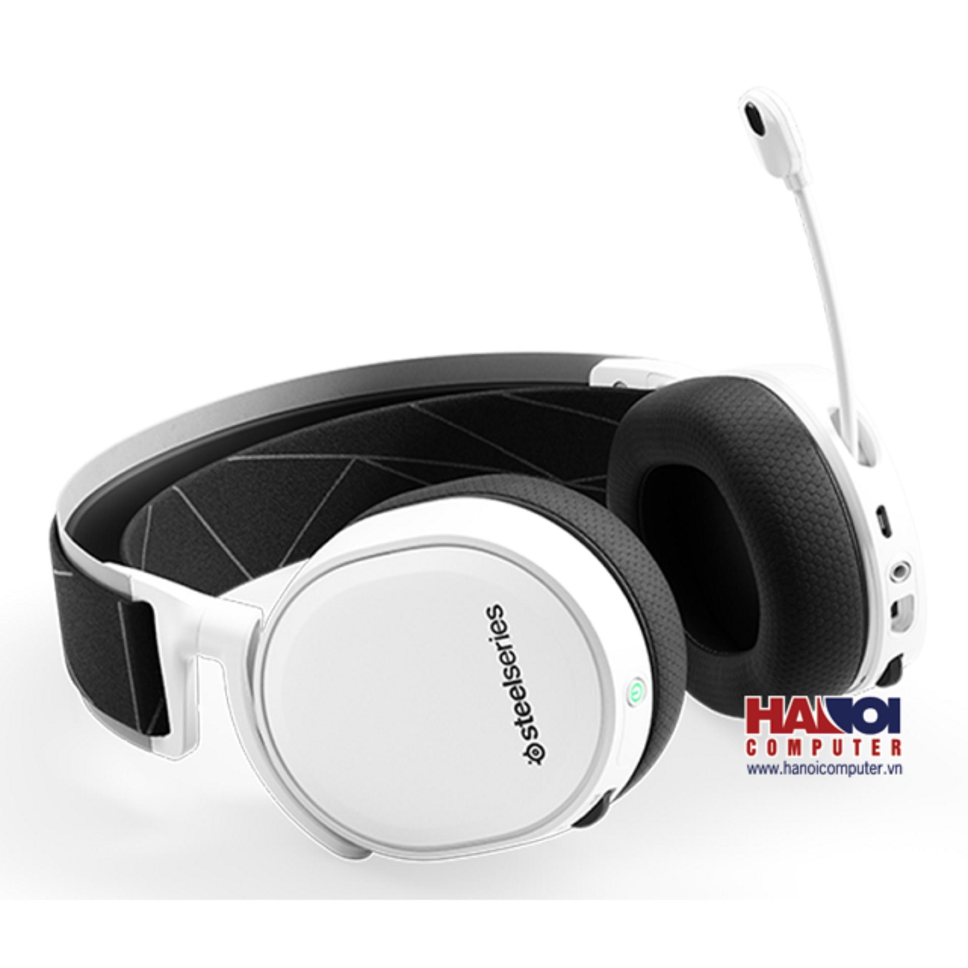 [Trả góp 0%]Tai nghe SteelSeries Arctis 7 2019 Edition White (61508)