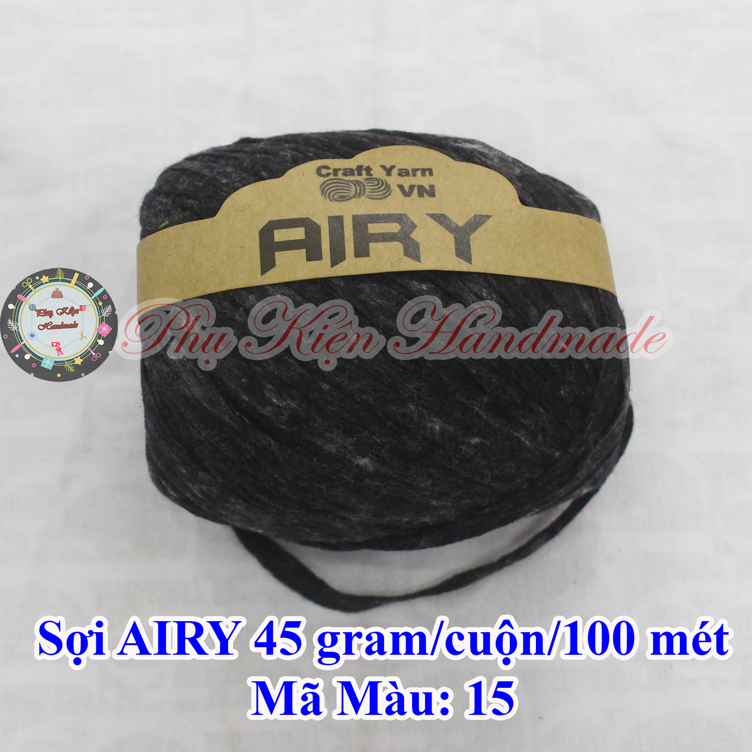 Sợi airy (28k/ cuộn/45 gram/ 100 mét)