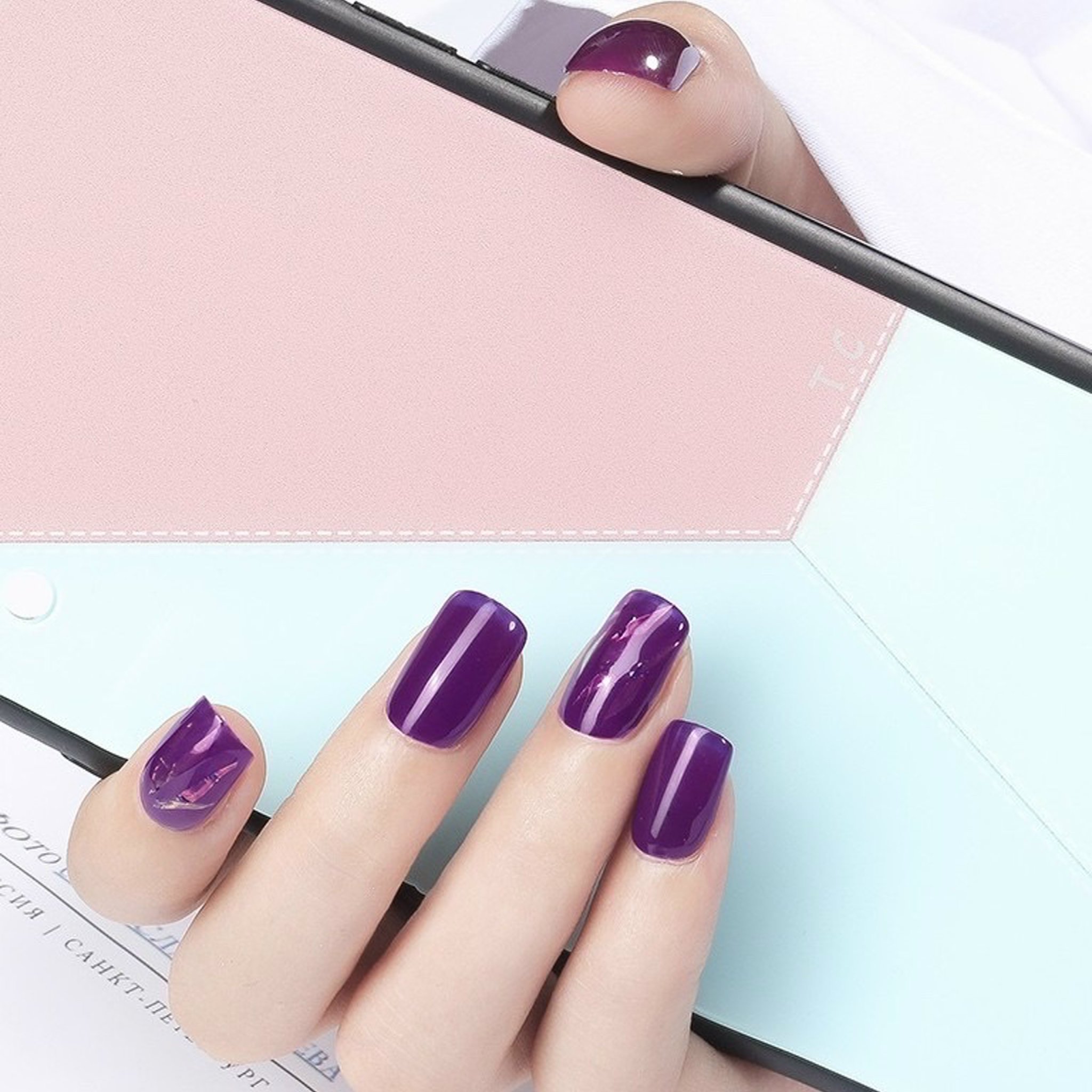 [HCM]SƠN GEL AS Mã PRO tím đỏ