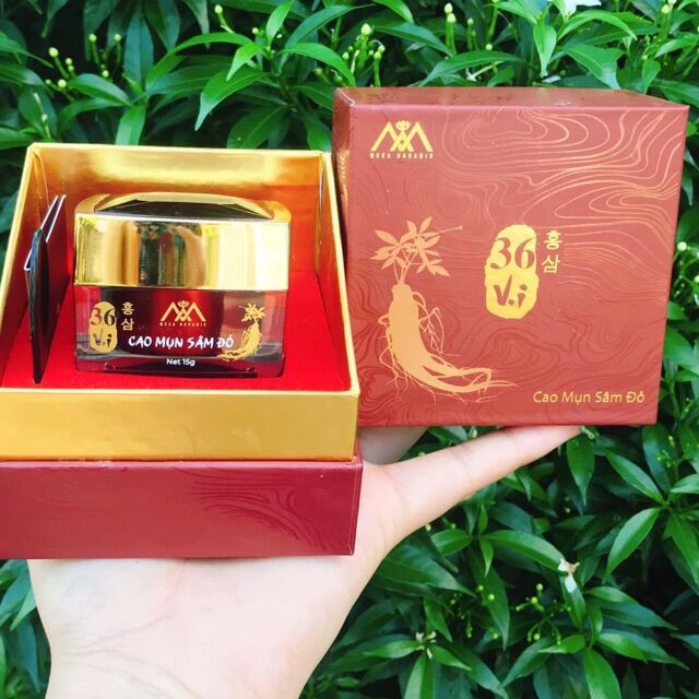 Cao mụn sâm đỏ 5gr - 15gr