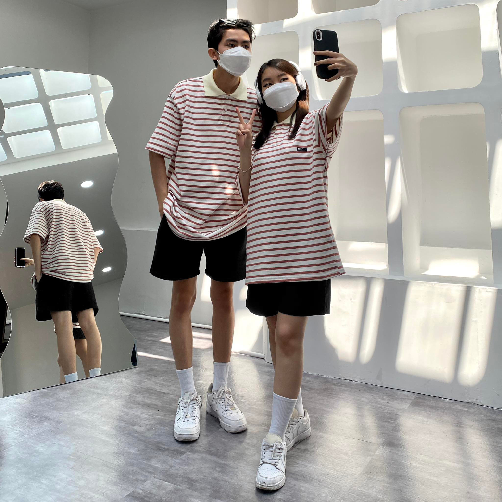 ÁO THUN FF STRIPED POLO