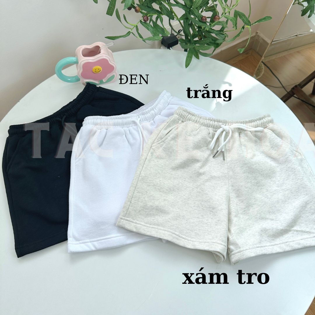 [QUẦN SHORT THUN NỮ] CHẤT LIỆU NỈ / LƯNG THUN/ QUẦN ĐÙI NỮ/FREESIZE