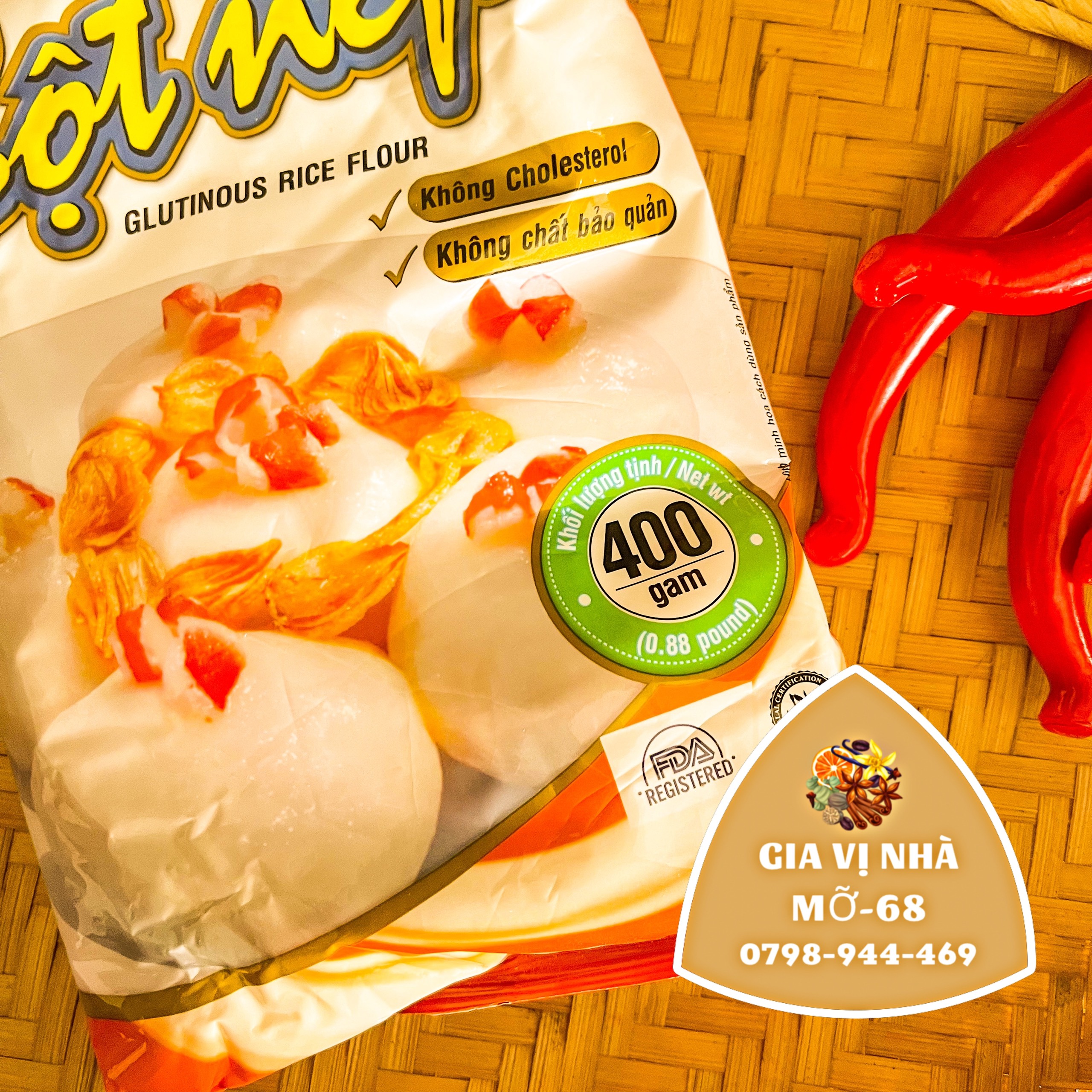 BỘT NẾP TÀI KÝ - GÓI 400GR