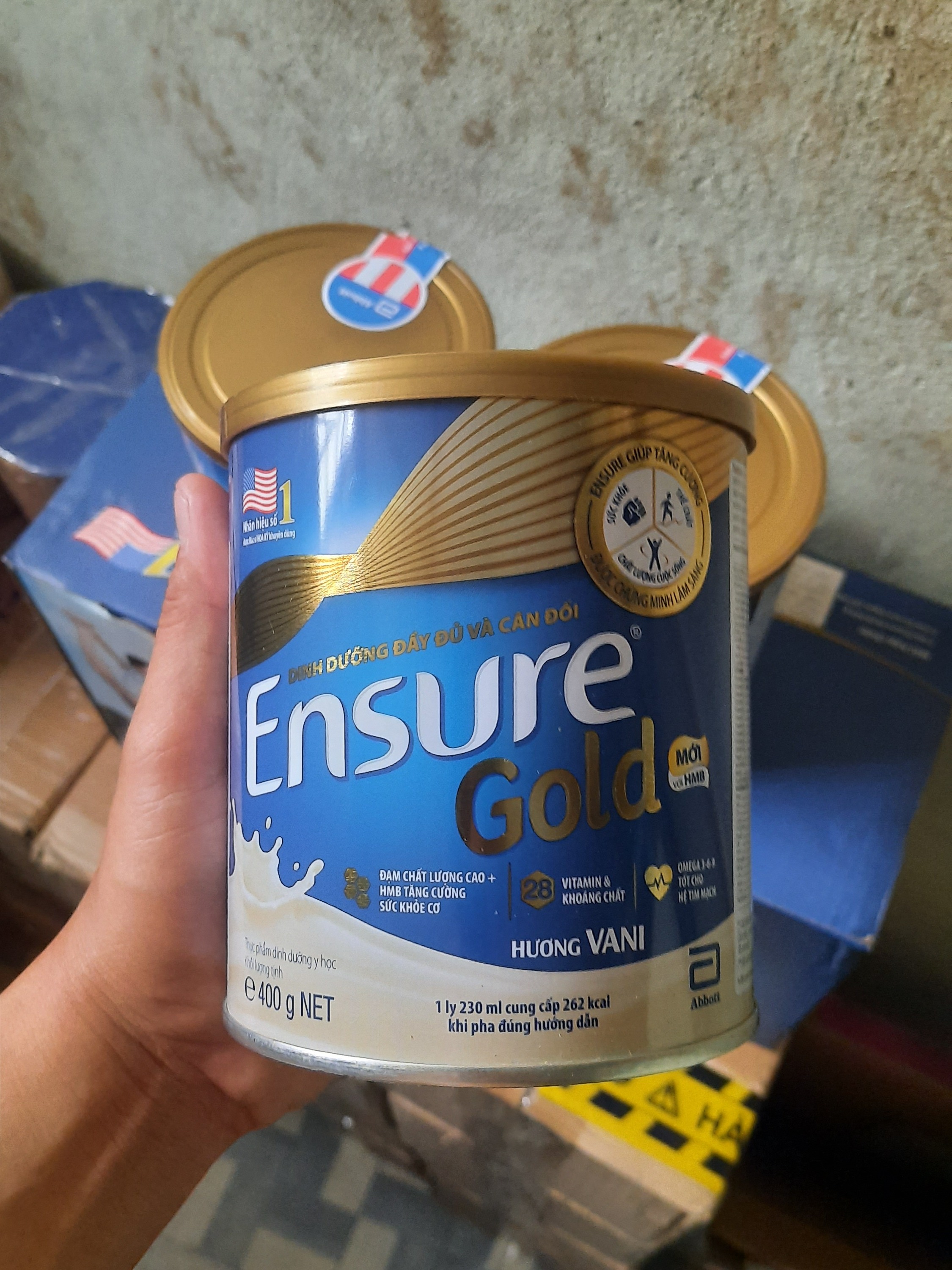 Sữa Bột Ensure Gold Hương Vani 400g