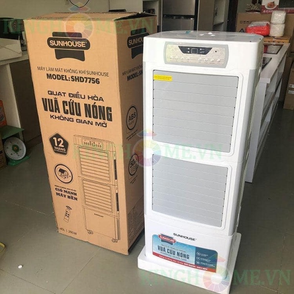 Bảng giá QUẠT ĐIỀU HOÀ KHÔNG KHÍ SUNHOUSE SHD7756