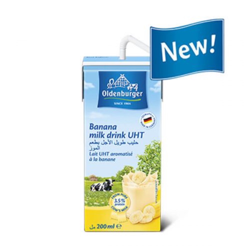 SỮA TƯƠI OLDENBURGER THÙNG 24 HỘP 200ML