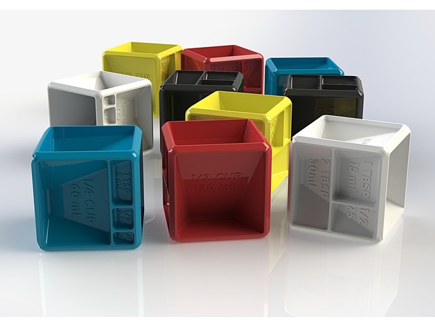 S1 - Cốc đo lường nấu ăn - Bakercube