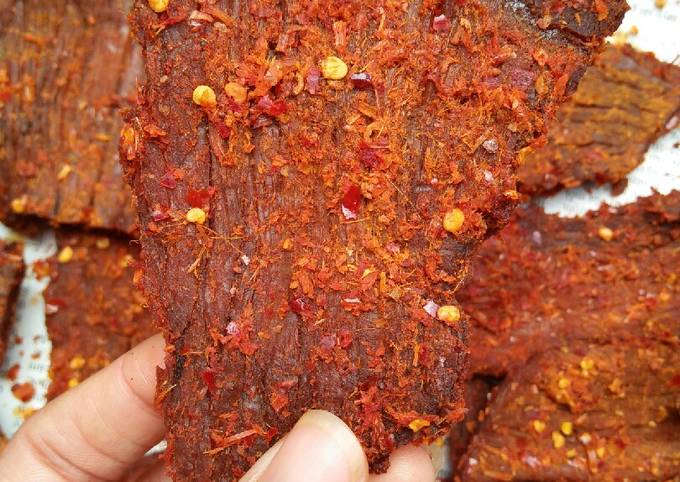 1kg khô bò miếng vị Tứ Xuyên