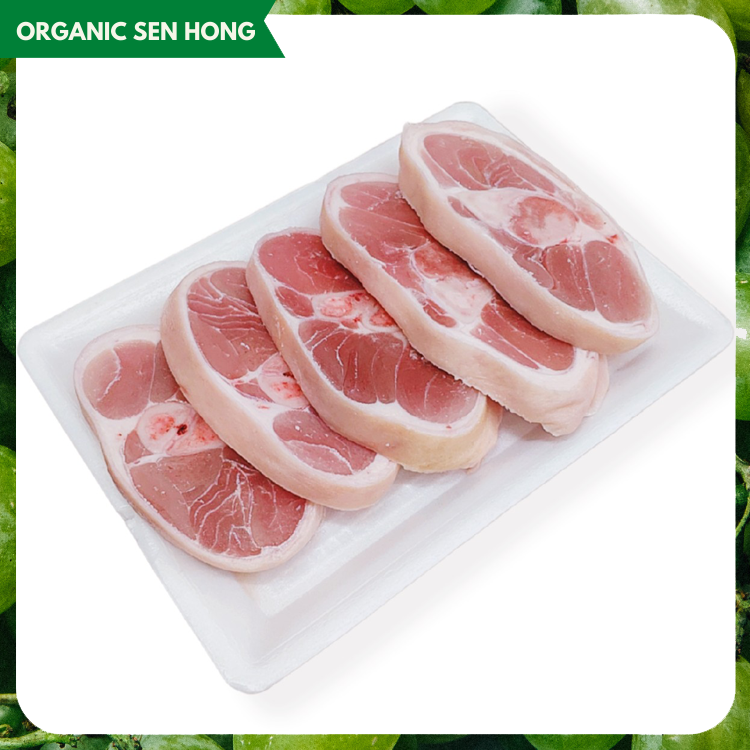 Bắp giò heo trước cắt khoanh Sen Hồng 1kg