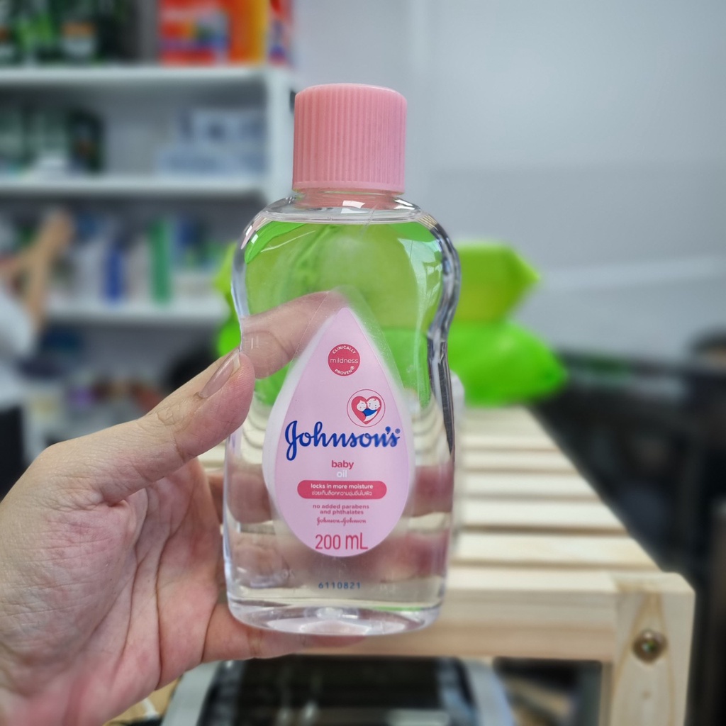 Dầu massage cho bé johnson baby oil 200ml - 50ml / dầu tắm dưỡng ẩm da cho bé