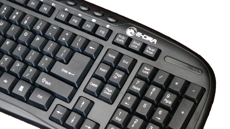Combo Bàn Phím Chuột Không Dây Eblue EC888BK