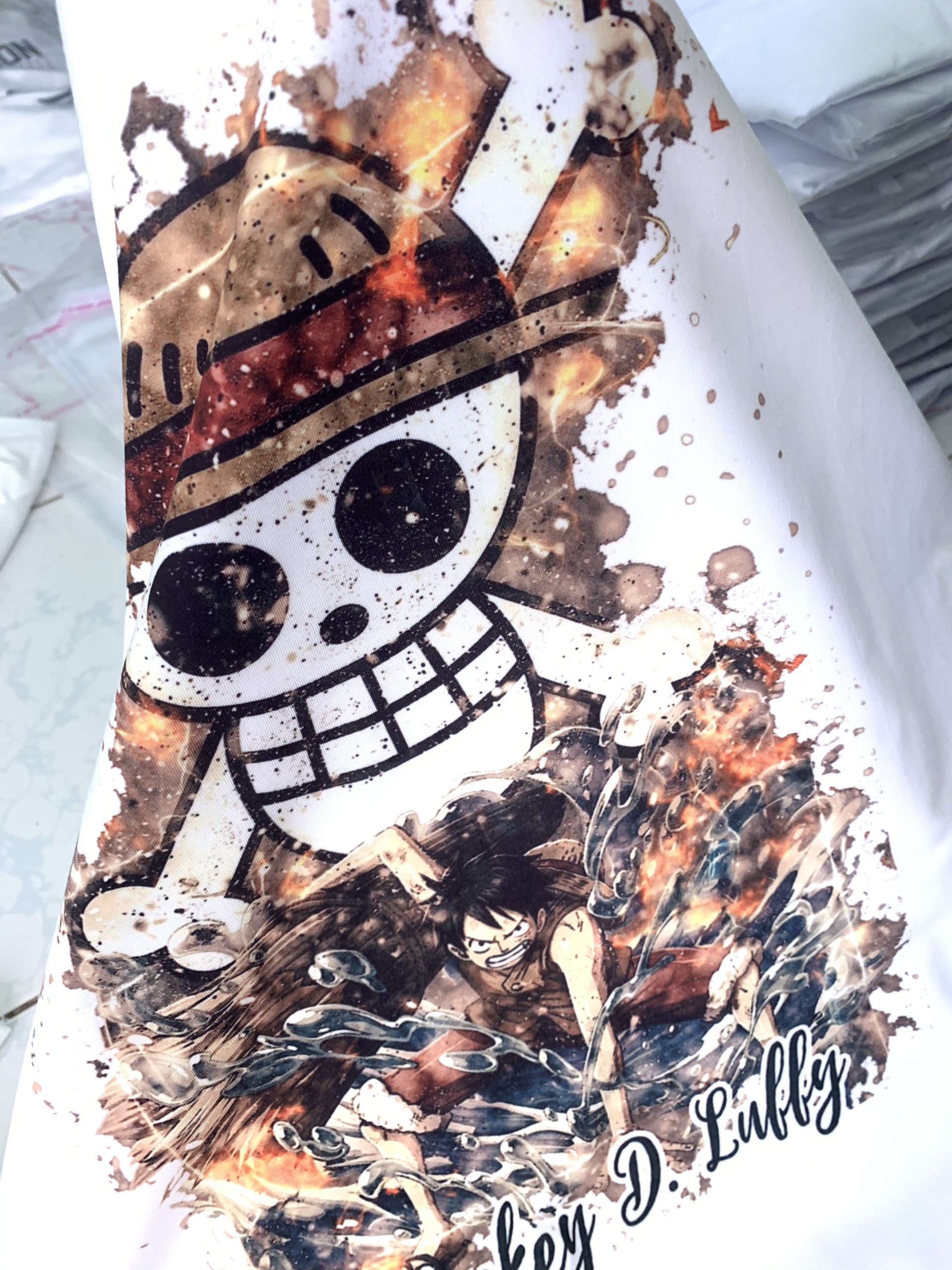 [HCM](VIDEO .T.H.Ậ.T.) Áo Thun Monkey Luffy One Piece Siêu Độc OP115 ( hình .t.h.ậ.t.)