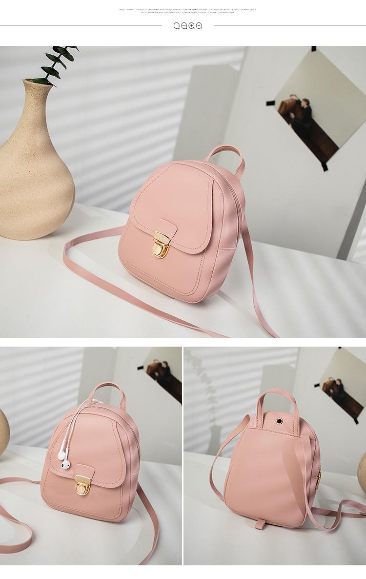 Balo nữ mini thời trang AT27 da Pu mềm mịn