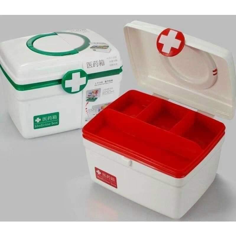 GOODMAKET Hộp đựng đồ y tế gia đình-Hộp đựng thuốc gia đình , đựng thuốc y tế đa năng