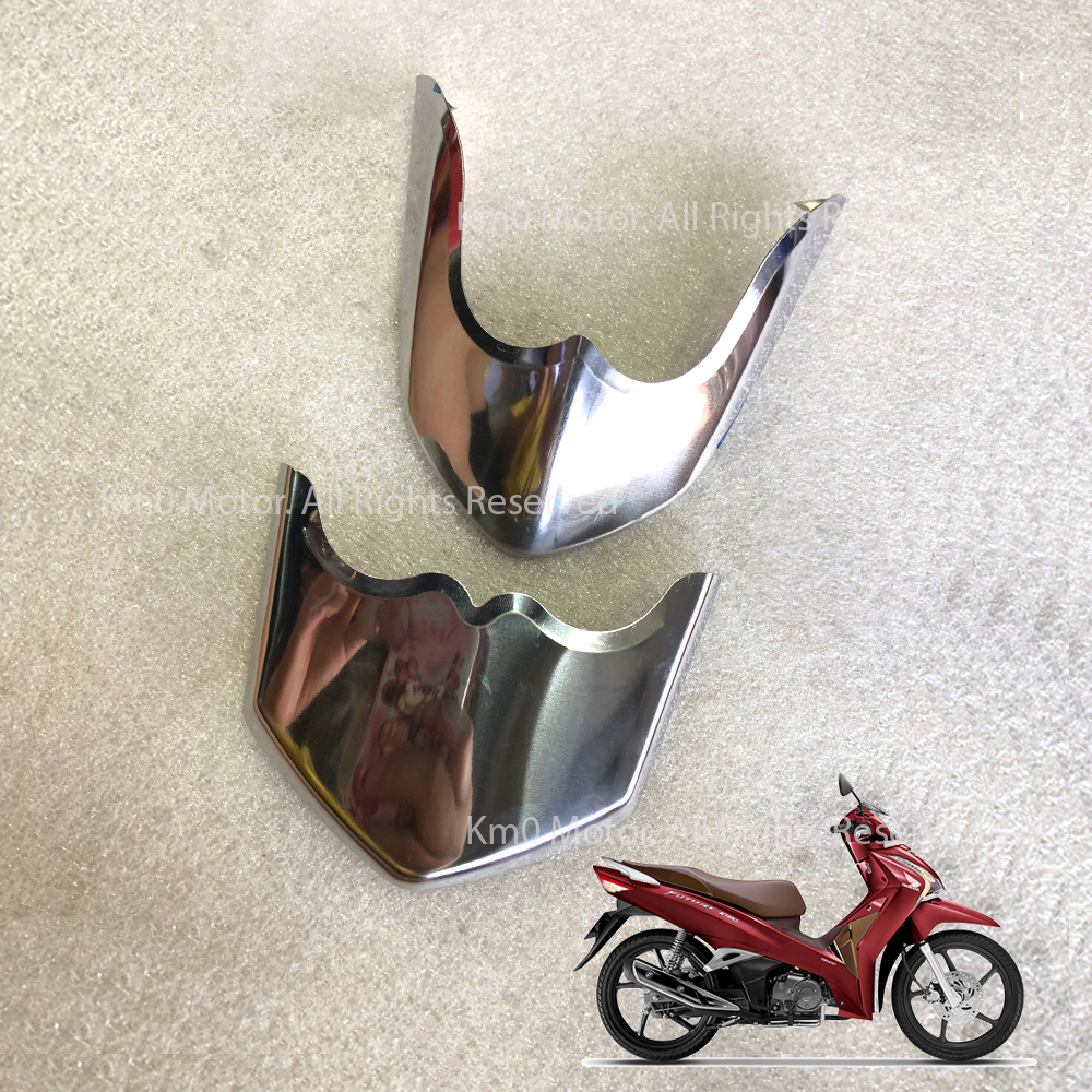 Ốp mỏ & đuôi dè future inox