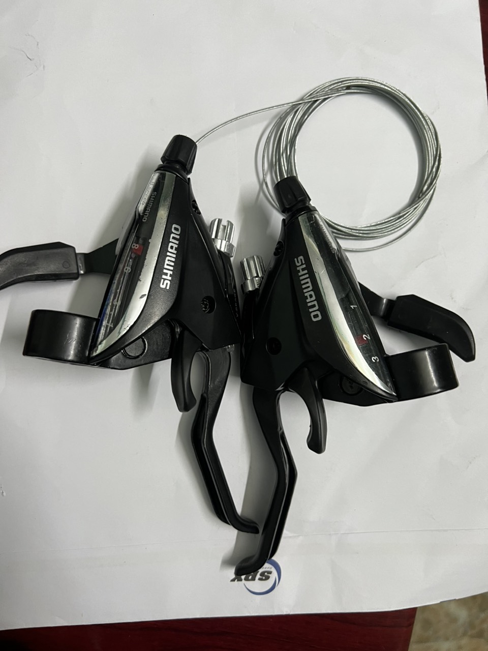 Tay đề bấm xả liền phanh 3*8 Shimano