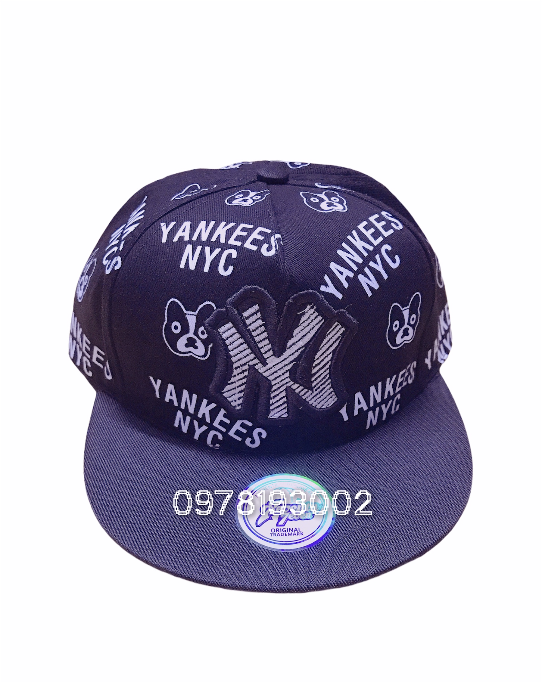 NÓN KÊT HIPHOP NY CHÓ CÁ TÍNH BÉ TRAI (NHIỀU MÀU)