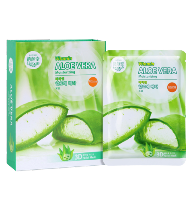 Hộp 10 mặt nạ cao cấp 3D nha đam Vitamin Aloe Vera giá rẻ