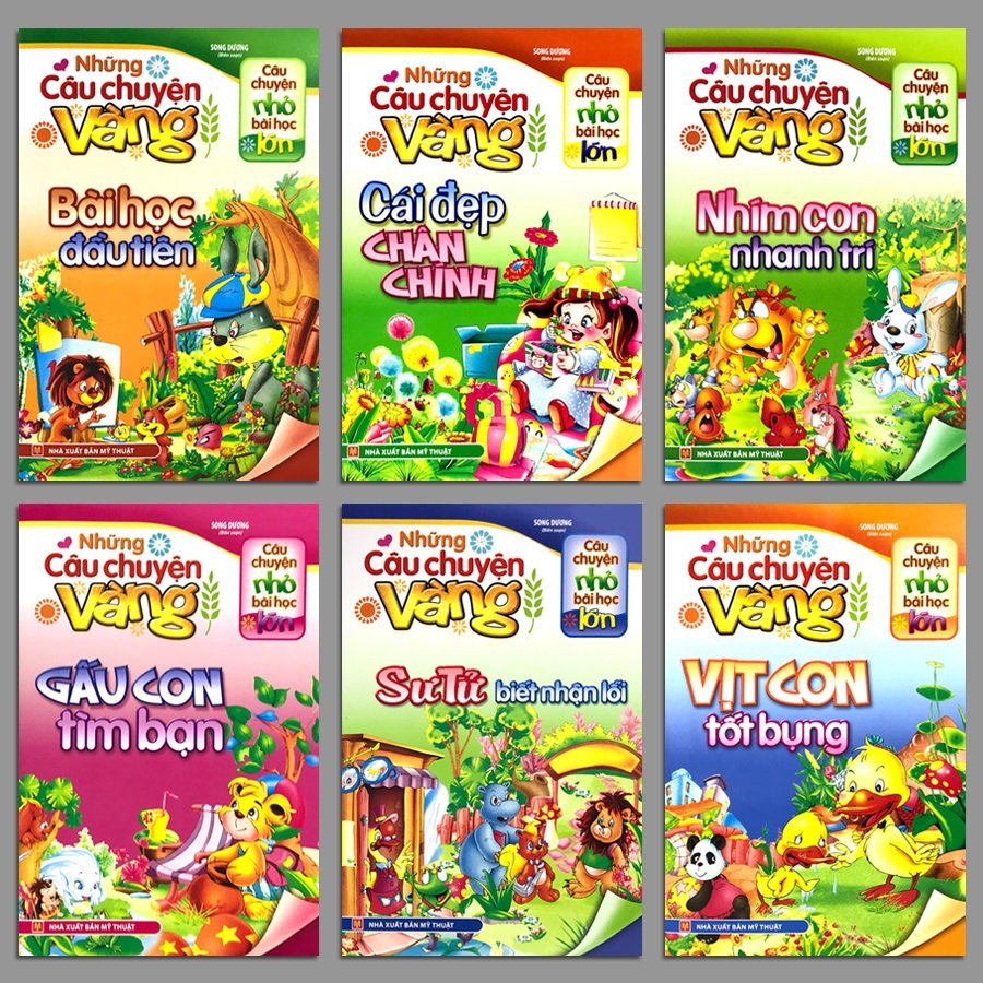 Sách: Combo Những Câu Chuyện Vàng (Túi 6 Cuốn)