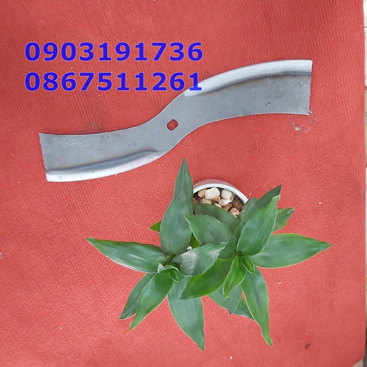 Lưỡi dao lắp cho máy băm chuối, băm cỏ 1.5kw
