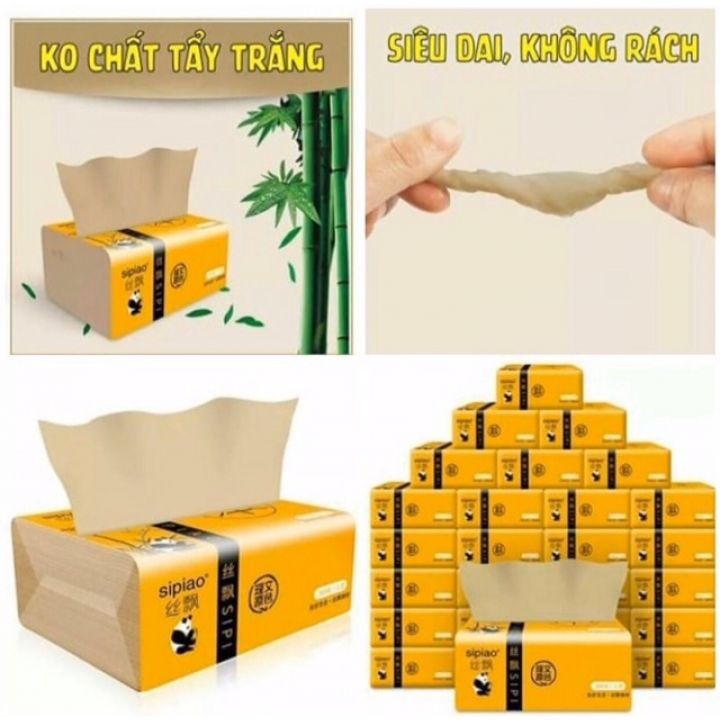 Combo 5 bịch giấy ăn gấu trúc