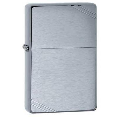 Zippo 230 - Zippo Vintage Brushed Chrome