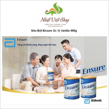 Sữa Bột Ensure Úc 850gr