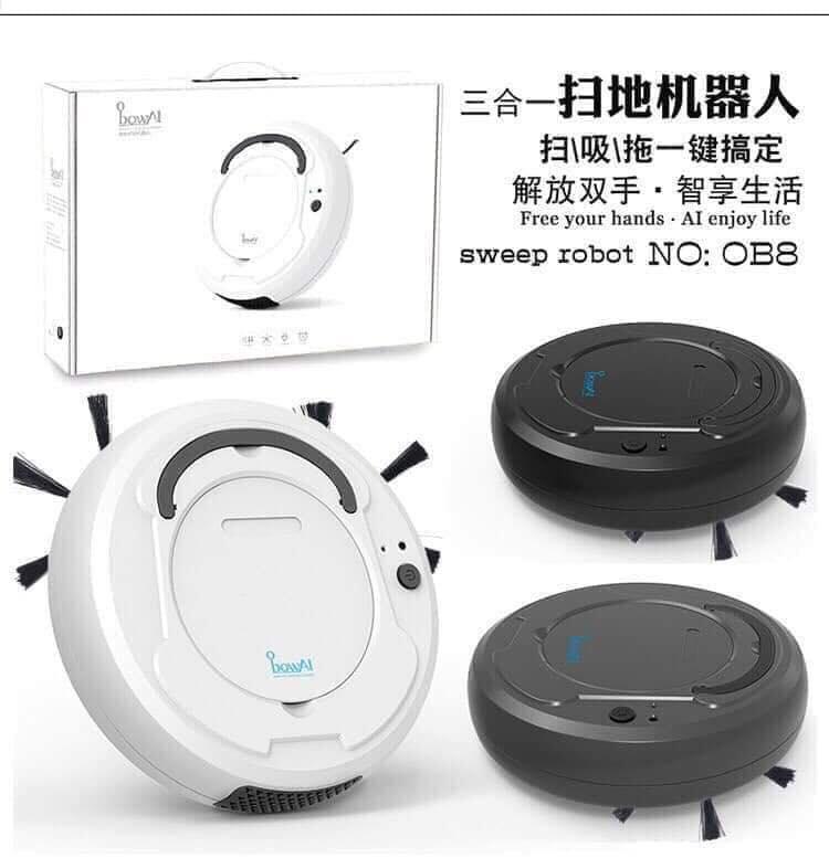 BOWAI Robot Hút Bụi Thông Minh, Robot Tự Động, Bán Máy Hút Bụi Lau Nhà Thông Mình, Bảo Hành 1 Đổi 1