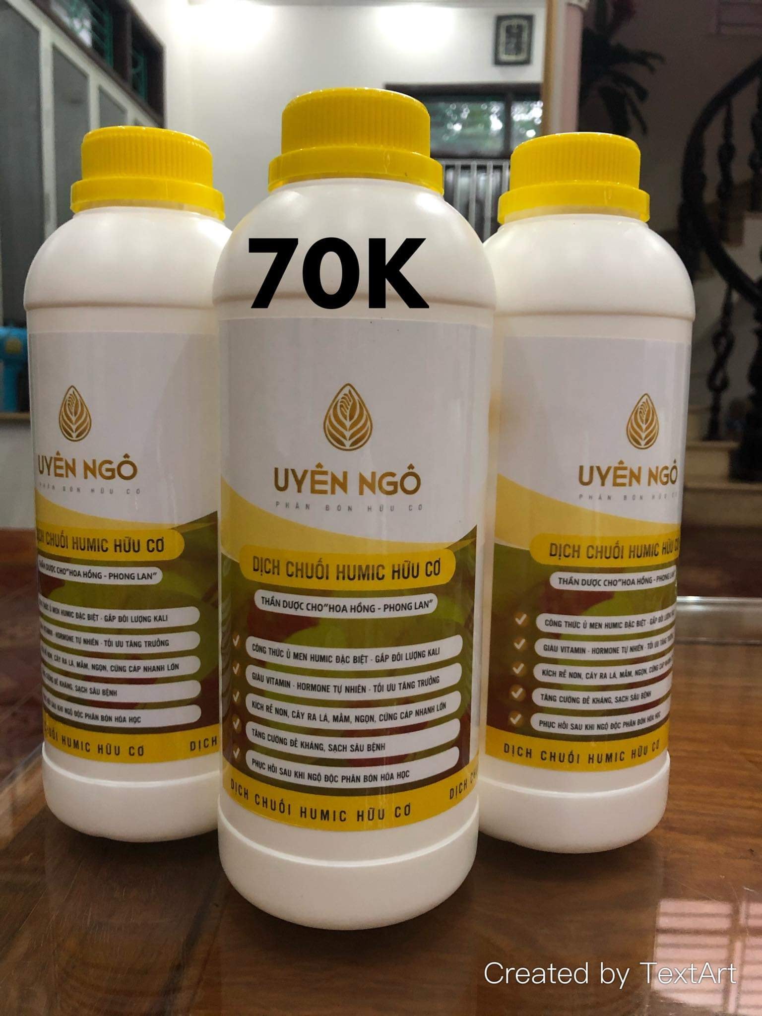 Dịch chuối hữu cơ chuyên dùng cho hoa hồng và phong lan - FREE SHIP TỪ 50K