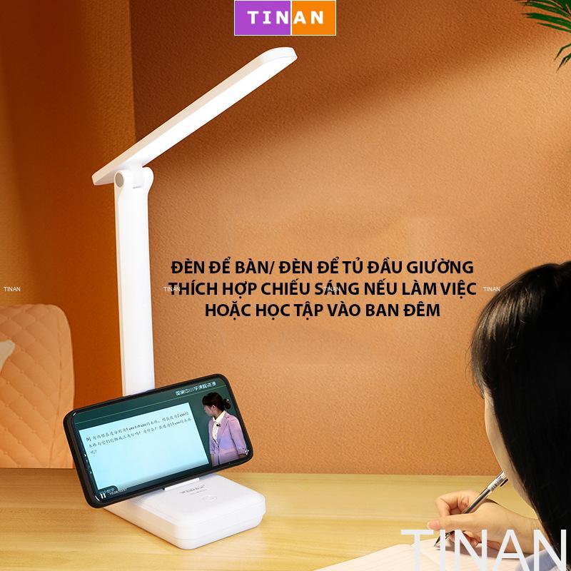 Đèn LED Để Bàn Không Dây, Chạm Cảm Ứng WD-6082Q
