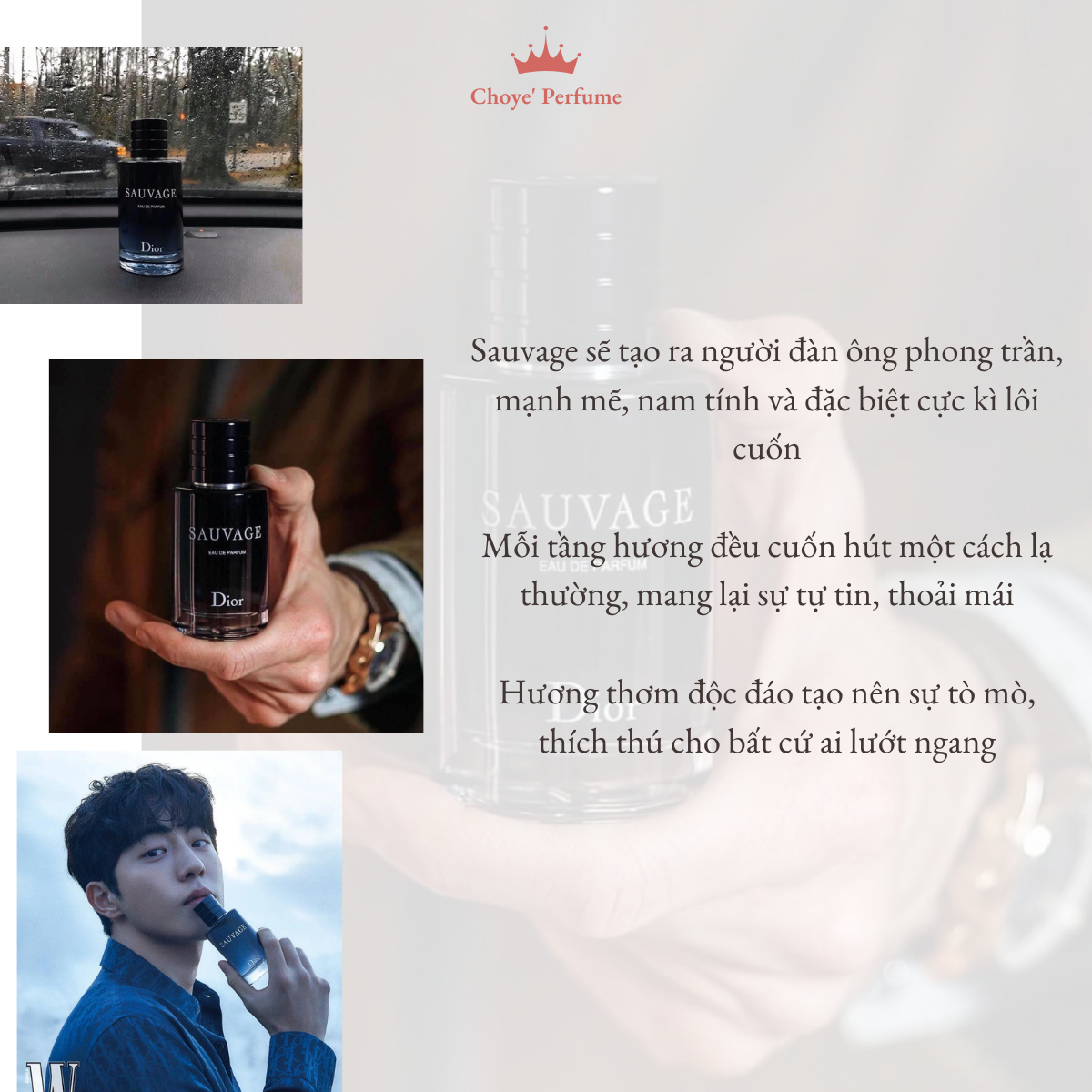 Mẫu nước hoa nam Dior Sauvage EDP 10ml