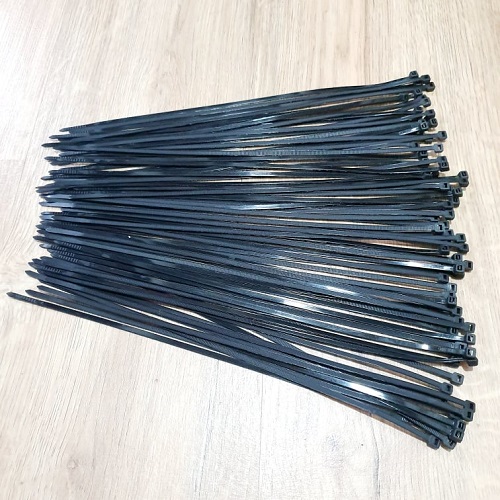 Dây Rút Nhựa Size 4 x 300mm Màu Đen,Trắng Ngẫu Nhiên Tùy Theo Đợt Hàng; 77 Sợi / Gói Dùng Trong Gia Dụng, Điện, Hàng Hóa