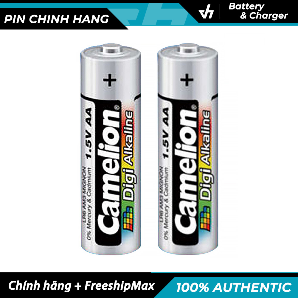Bộ 8 pin Camelion AA - Pin ALKALINE chống chảy