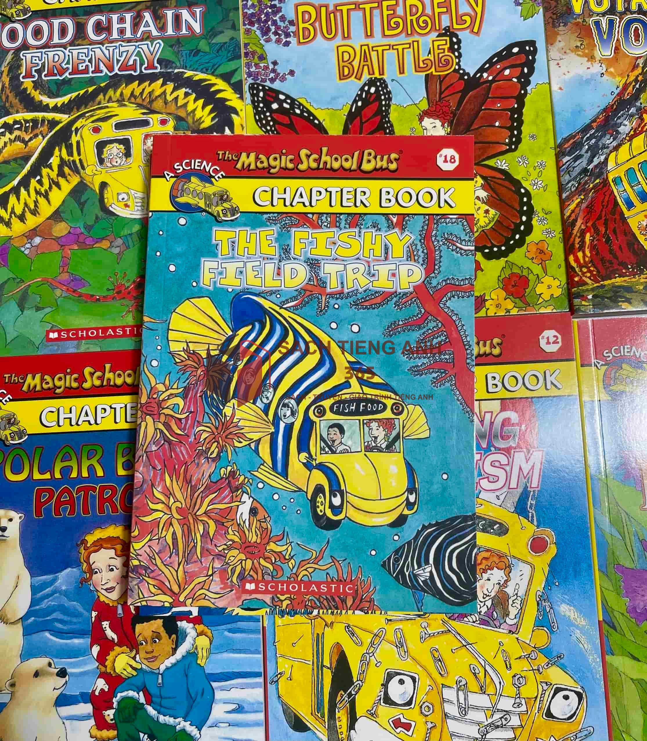The Magic School Bus Discovery |Level 1 -2 (20 Books) + AUDIO| Bản Nhập Khẩu