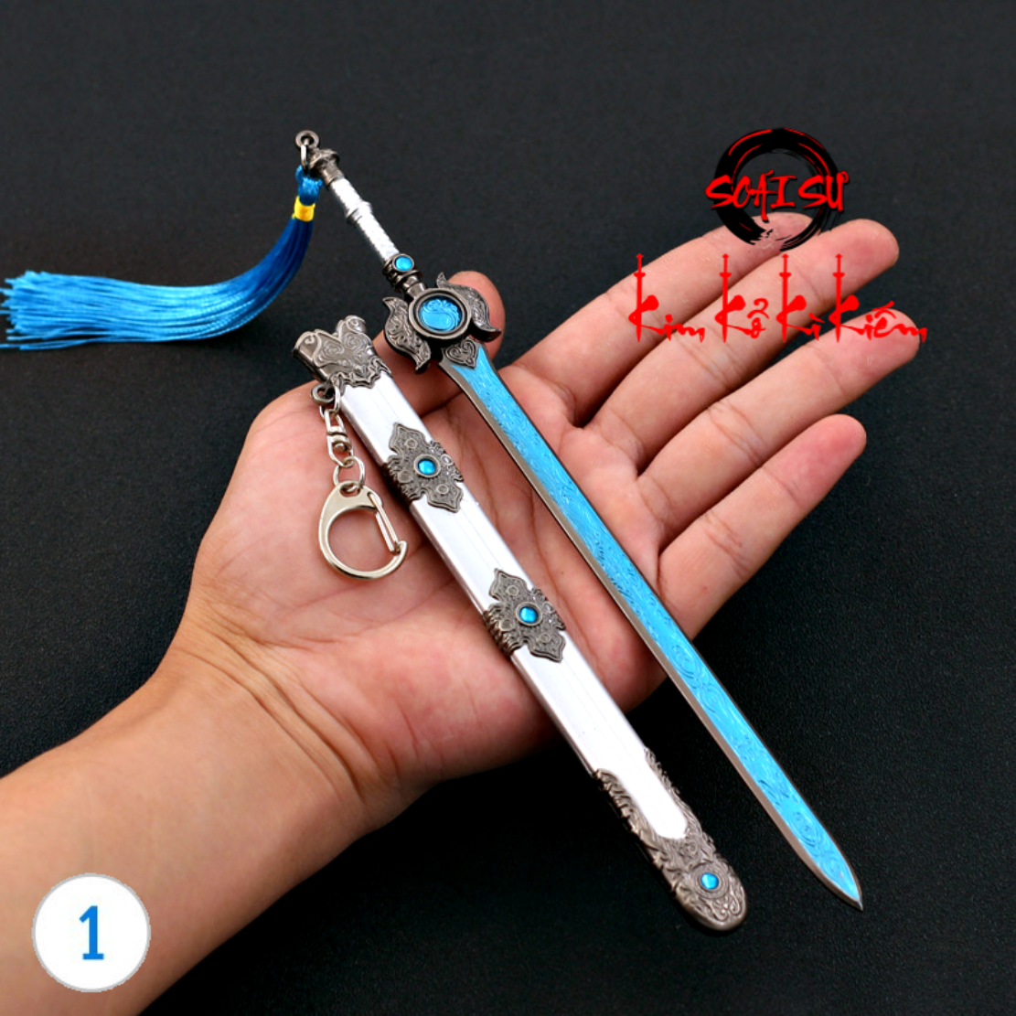 [HCM]Mô hình kiếm Hồ Trung Nhật Nguyệt - Naraka Bladepoint