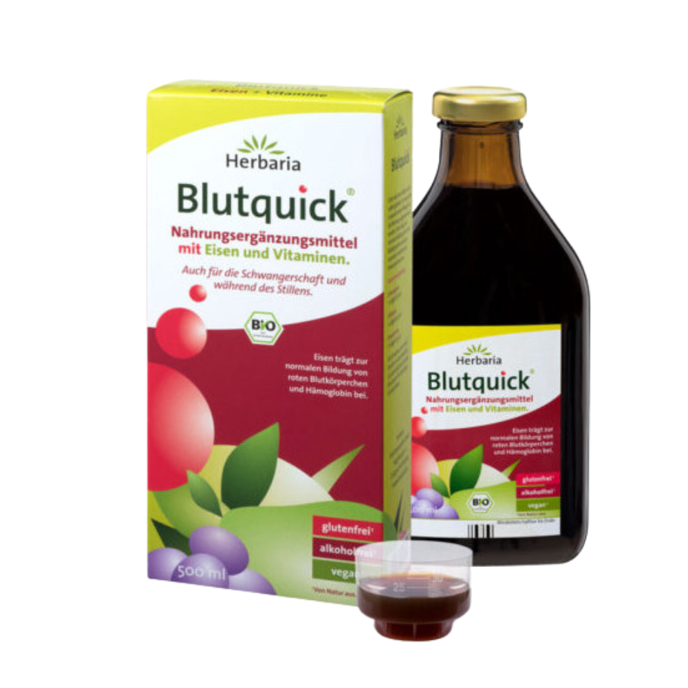 Dung dịch bổ sung sắt hữu cơ Blutquick 500ml