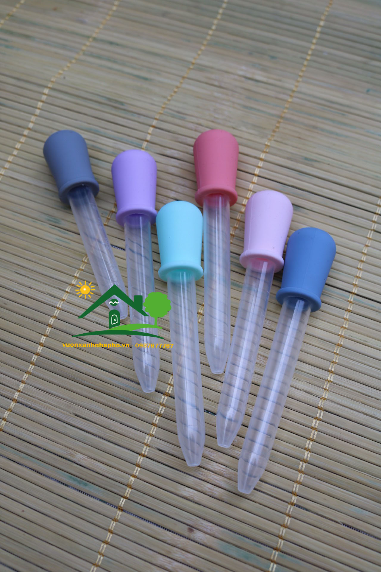 100 ống hút sữa hút phân bón có số đo lường 5ml
