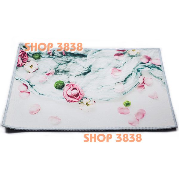 Thảm Lót Sàn Chùi Chân Họa Tiết 3D (60x40cm) Nhiều Mẫu Lựa Chọn