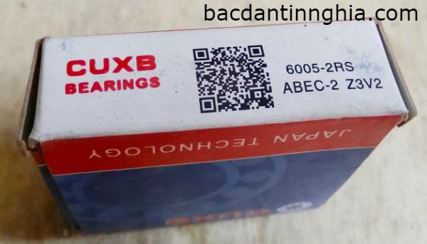 Vòng bi 6005-2RS CUXB (bộ 2 cái)