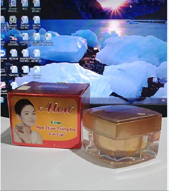 Kem Alon mụn - thâm - trắng da cao cấp 17g