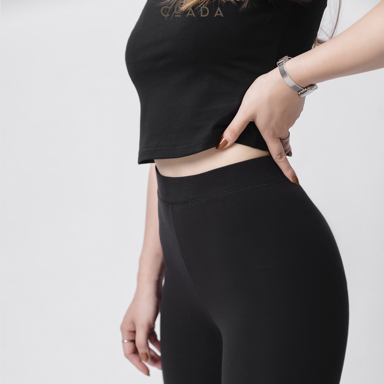 Quần Legging Biker Siêu Co Giãn CLADA COMFORT