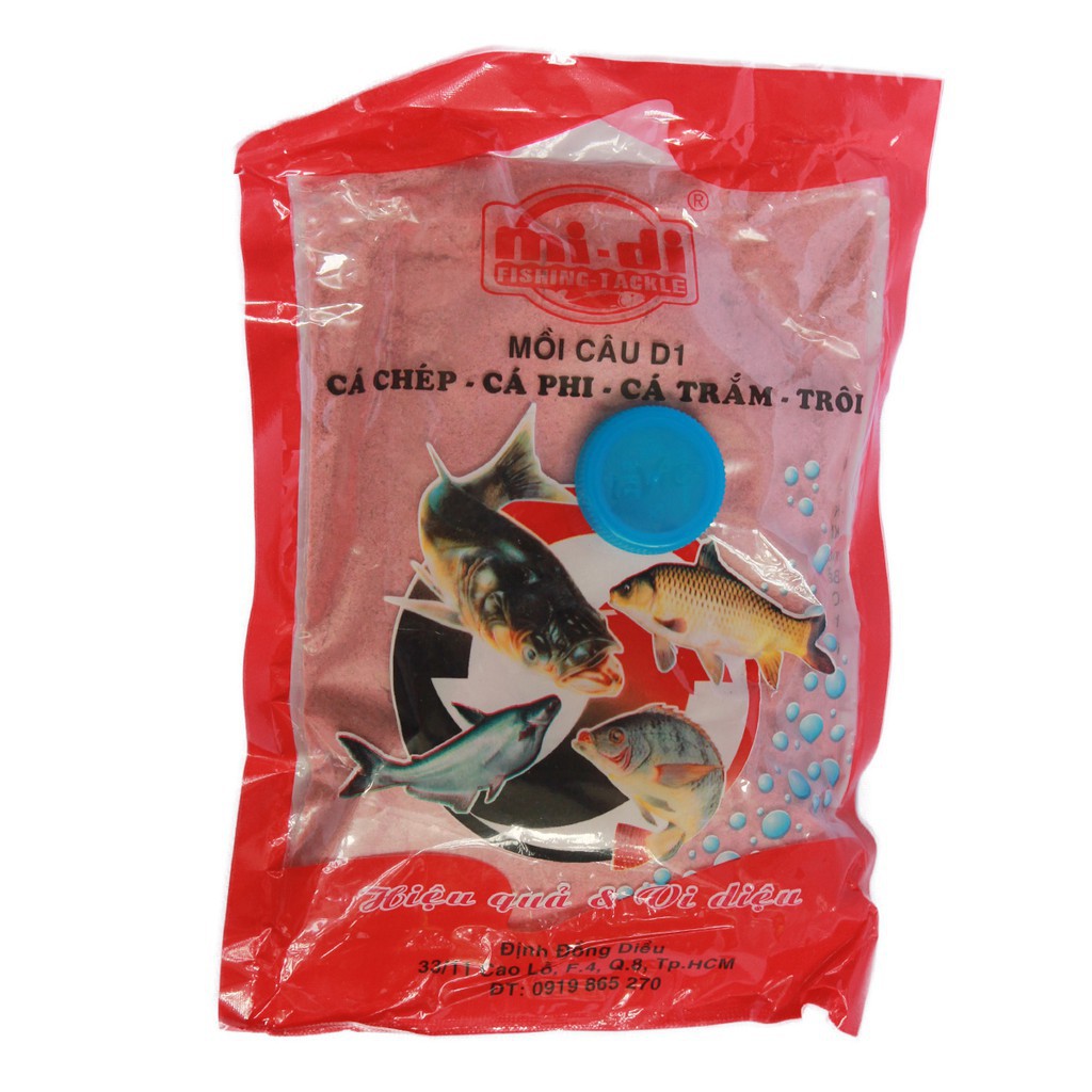 Mồi câu cá tổng hợp d1, d2, d3