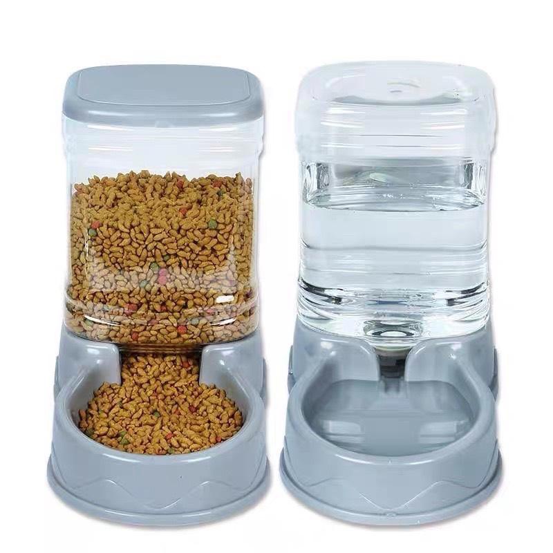 Khay Đựng Thức Ăn Nước Uống Tự Động Cho Thú Cưng